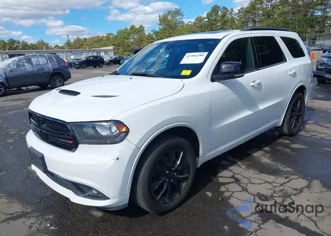 2018 Dodge Durango Gt Awd from USA, damaged, VIN 1C4RDJDG6JC409239